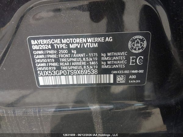 2025 BMW X3 30 XDRIVE