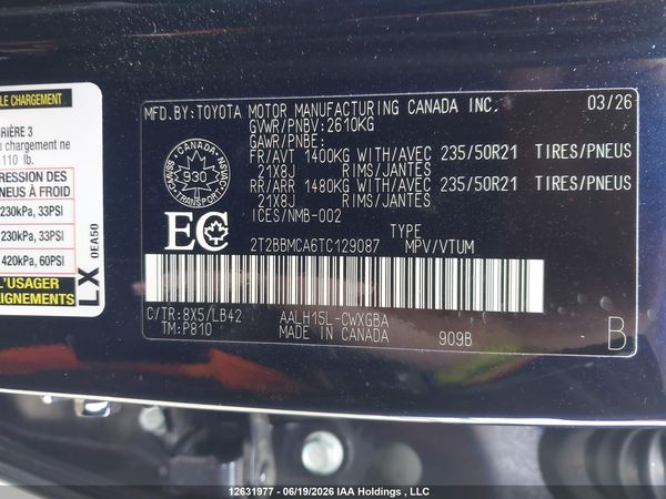 2026 LEXUS RX 350H