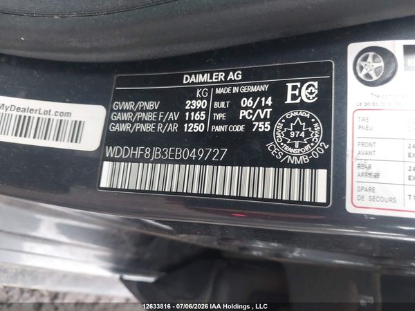 2014 MERCEDES-BENZ E 350 4MATIC
