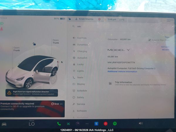 2023 TESLA MODEL Y