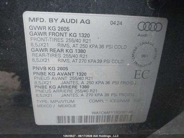 2024 AUDI SQ5 3.0T TECHNIK