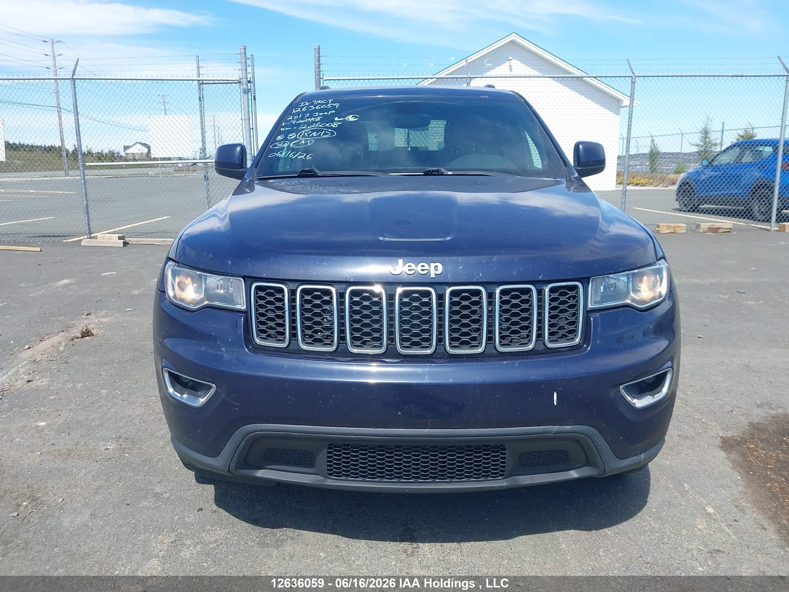 2017 JEEP GRAND CHEROKEE LAREDO