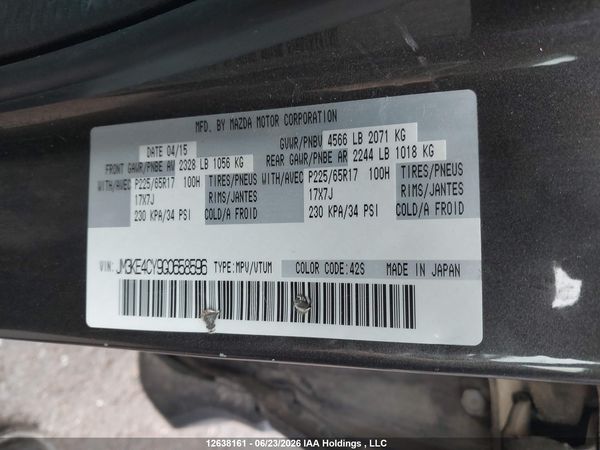 2016 MAZDA CX-5 TOURING