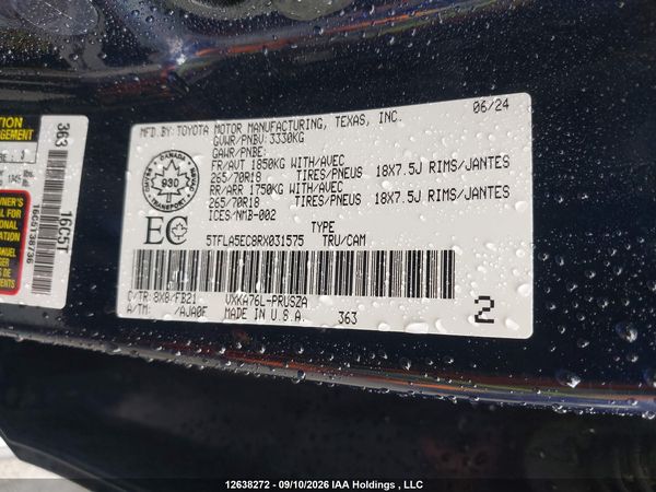 2024 TOYOTA TUNDRA SR5
