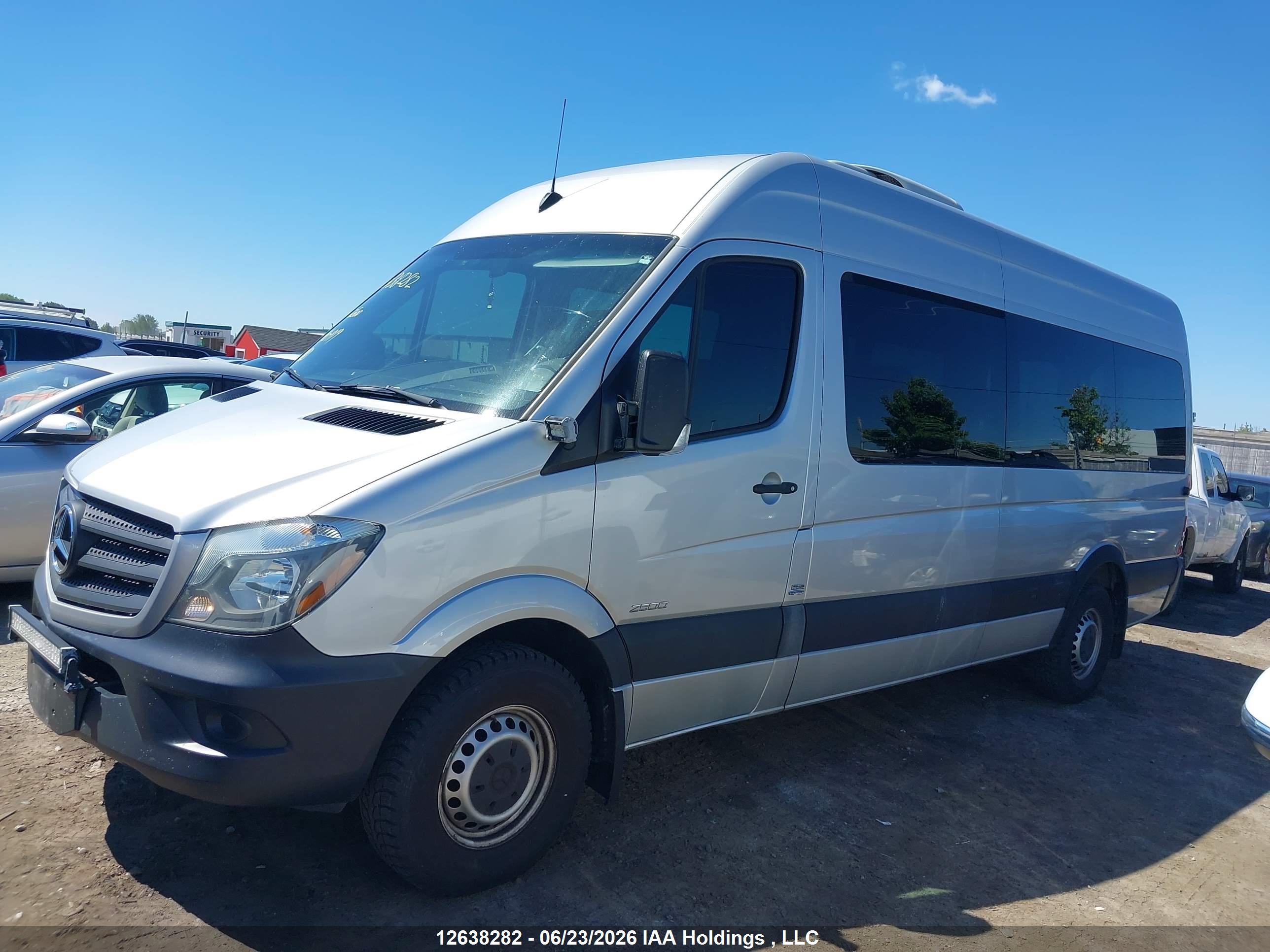 2016 MERCEDES-BENZ SPRINTER 2500 HIGH ROOF