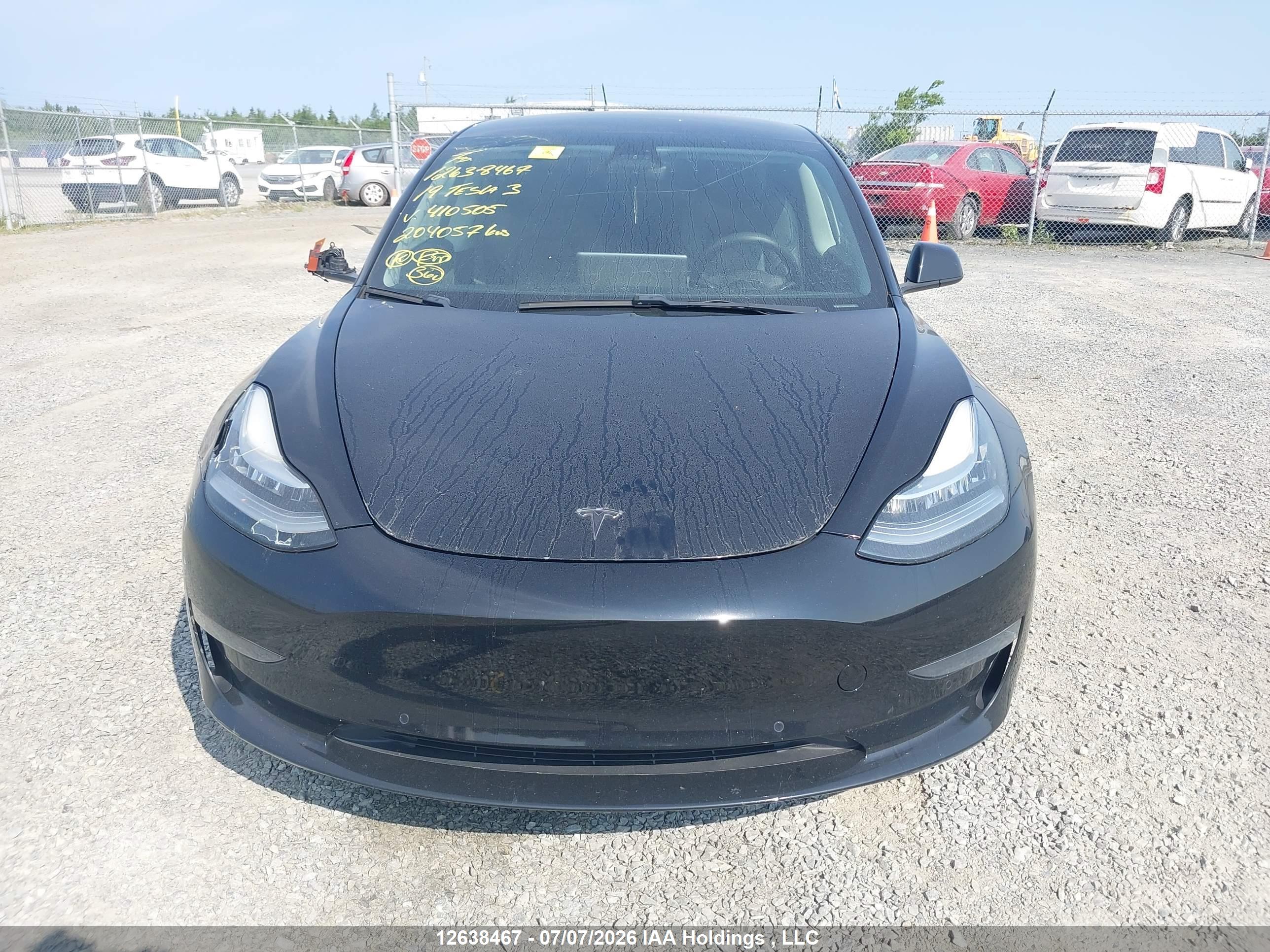 2019 TESLA MODEL 3