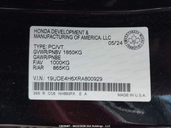 2024 ACURA INTEGRA A-SPEC TECH