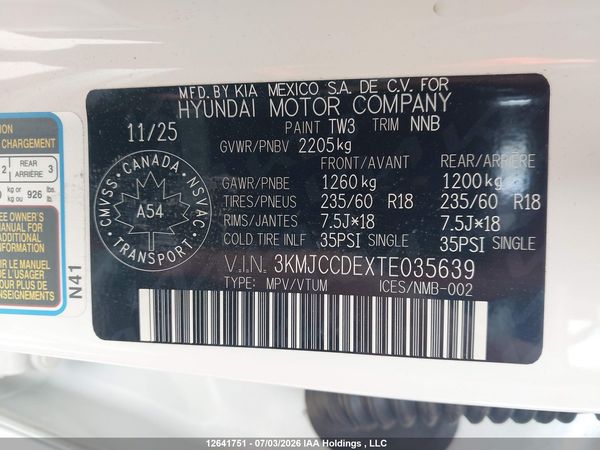2026 HYUNDAI TUCSON PREFERRED