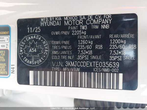 2026 HYUNDAI TUCSON PREFERRED