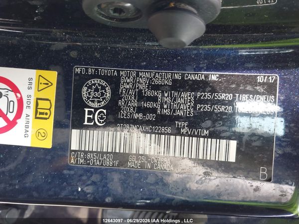 2017 LEXUS RX 350