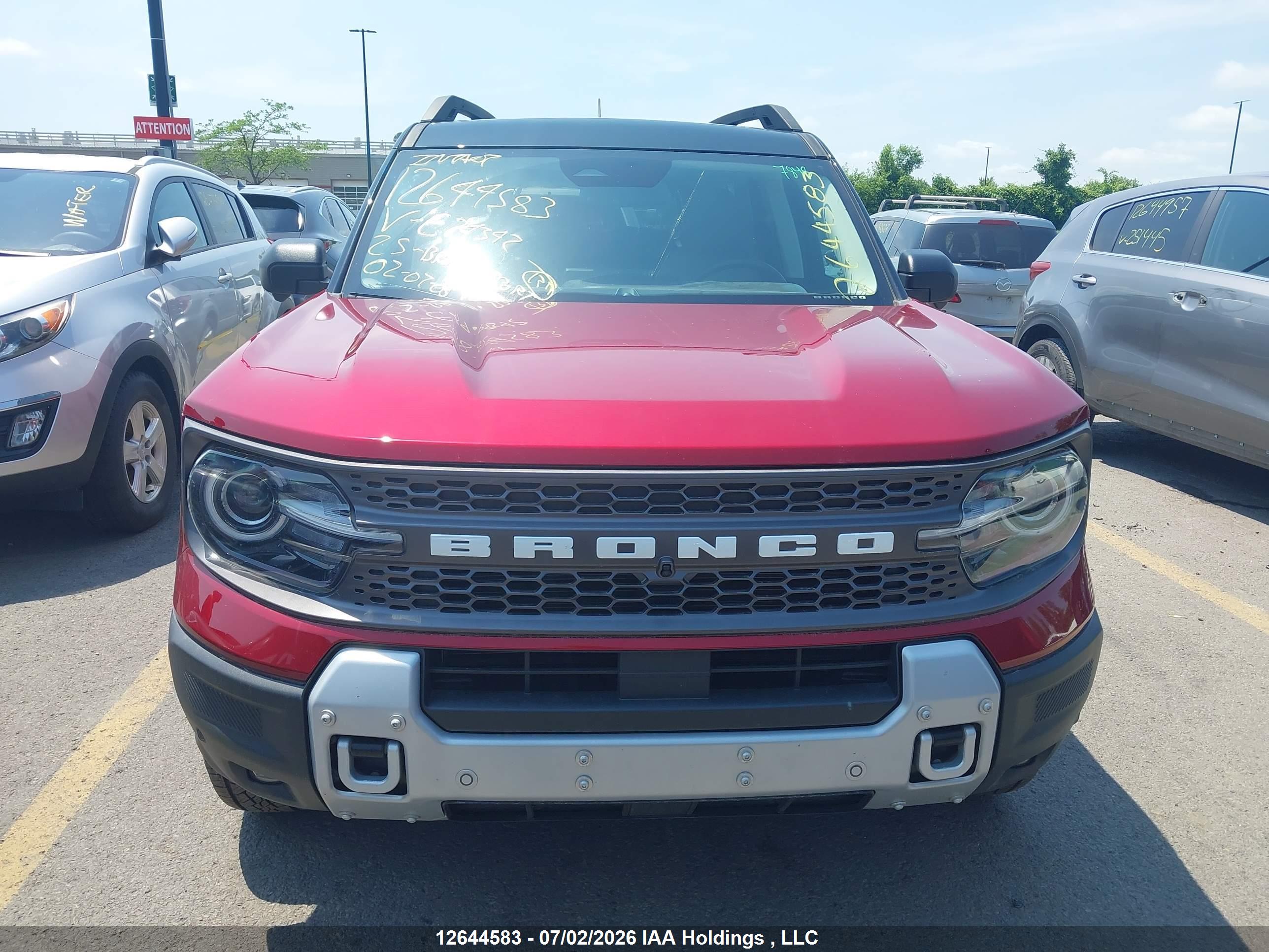 2025 FORD BRONCO SPORT BADLANDS
