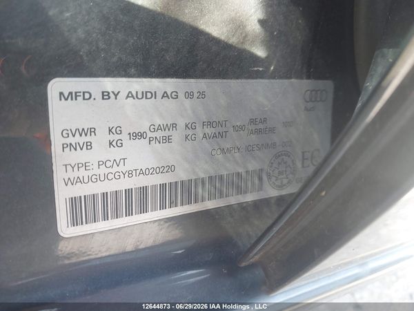 2026 AUDI A3 PREMIUM/PREMIUM PLUS