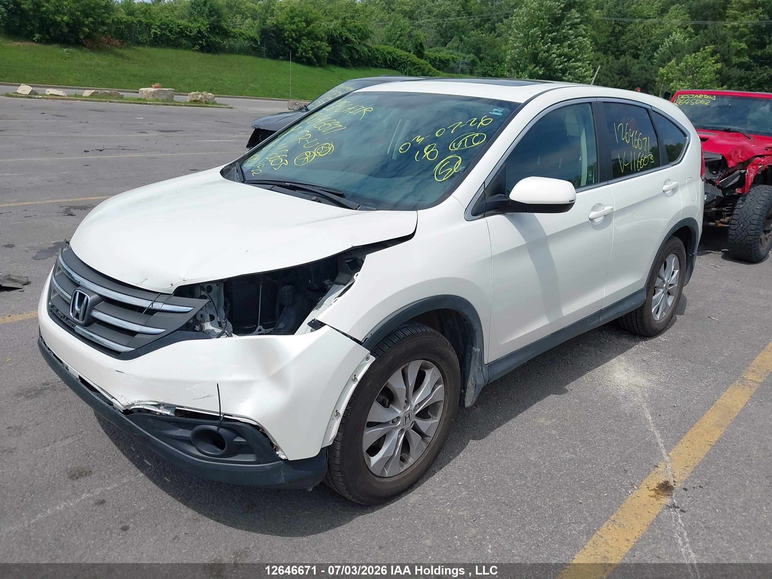 2014 HONDA CR-V EX — I2