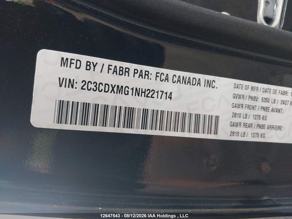 2022 DODGE CHARGER GT AWD