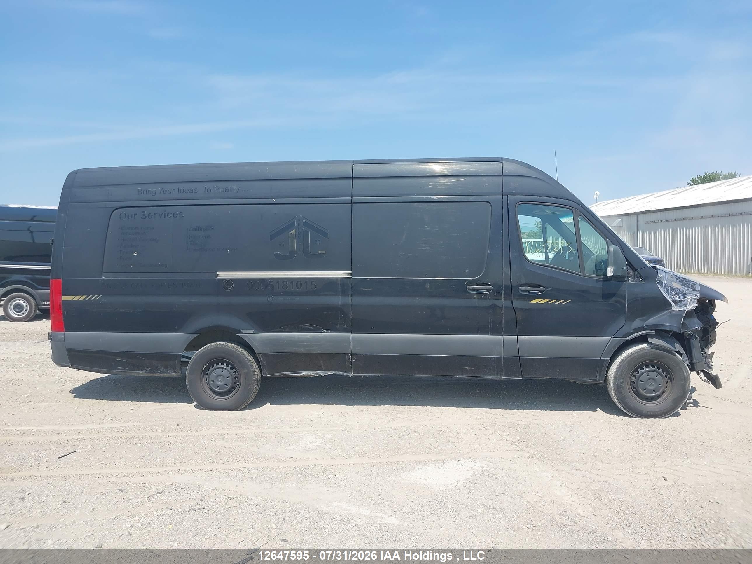 2021 MERCEDES-BENZ SPRINTER 2500 HIGH ROOF I4 DIESEL