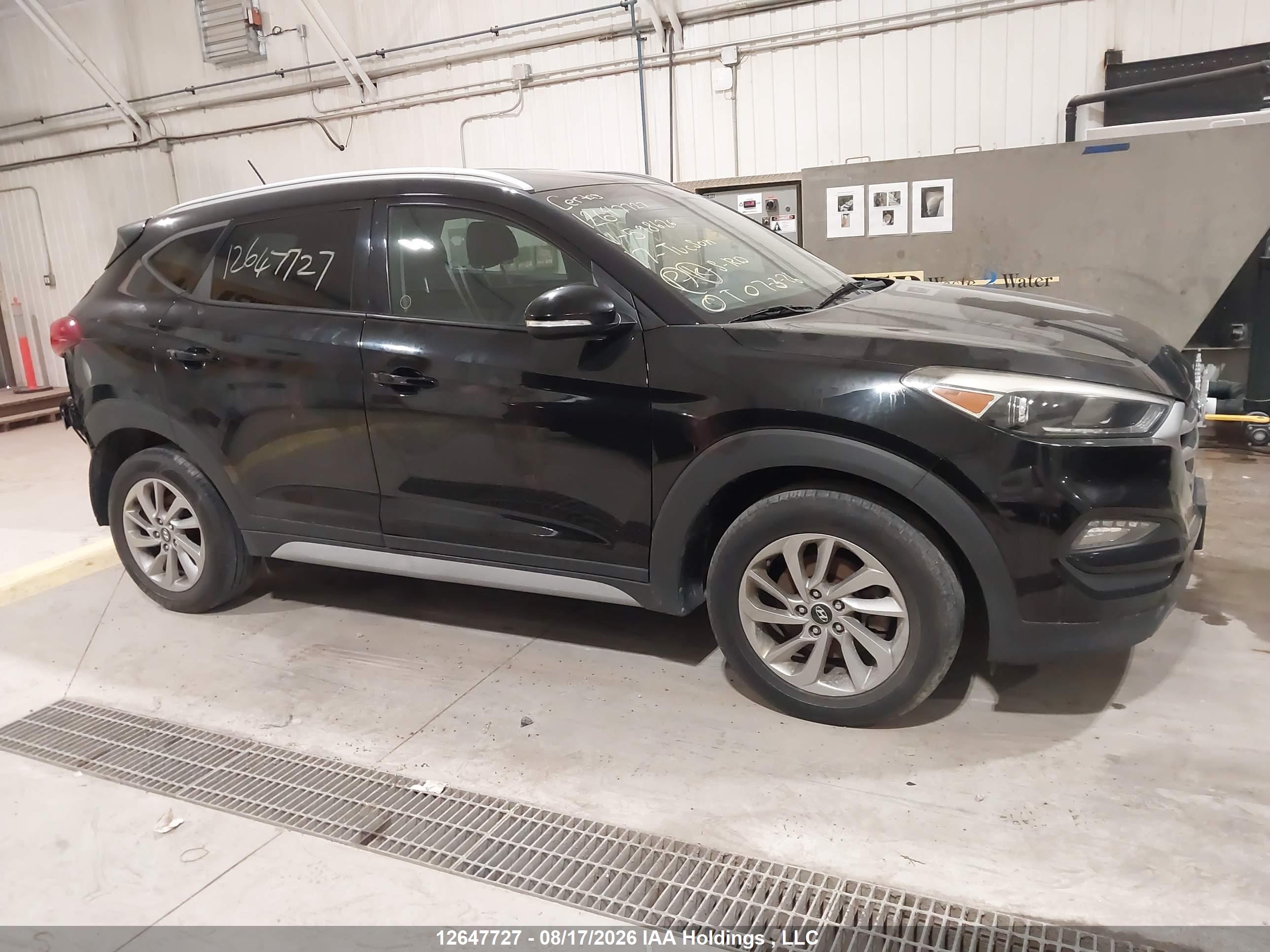 2017 HYUNDAI TUCSON LIMITED/SPORT AND ECO/SE