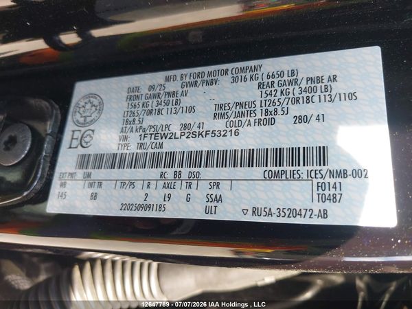 2025 FORD F-150 STX