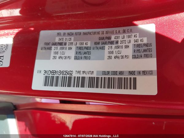 2025 MAZDA CX-30 SELECT