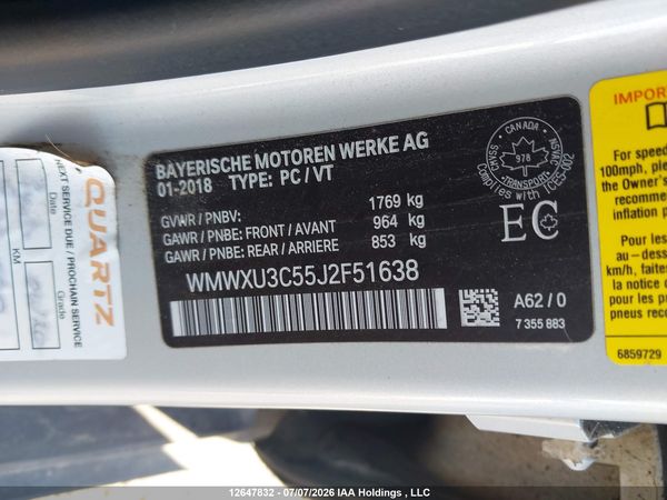 2018 MINI 5 DOOR COOPER S