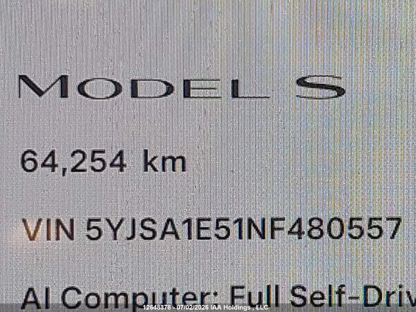 2022 TESLA MODEL S