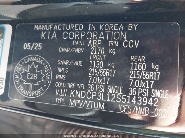 2025 KIA NIRO WIND
