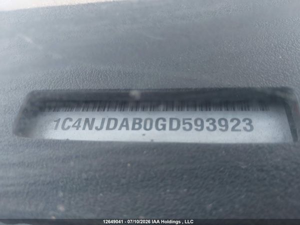 2016 JEEP COMPASS SPORT/NORTH
