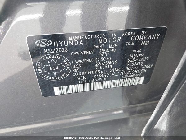 2023 HYUNDAI SANTA FE