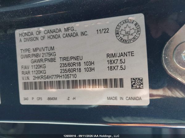 2023 HONDA CR-V EX-L
