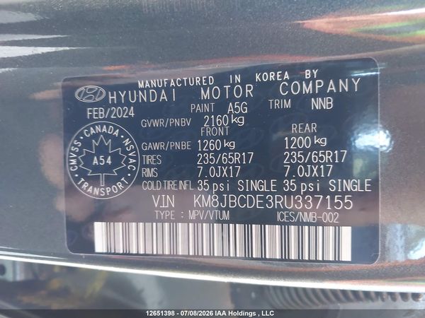 2024 HYUNDAI TUCSON SEL