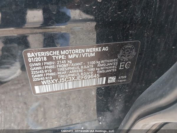 2018 BMW X2 XDRIVE28I