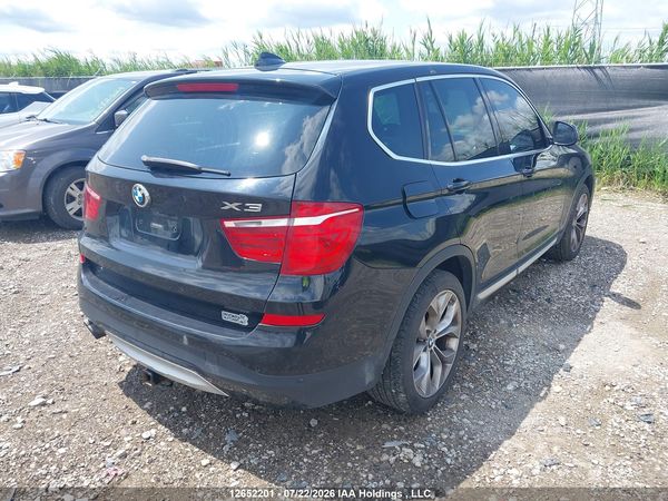 2017 BMW X3 XDRIVE28I — I4