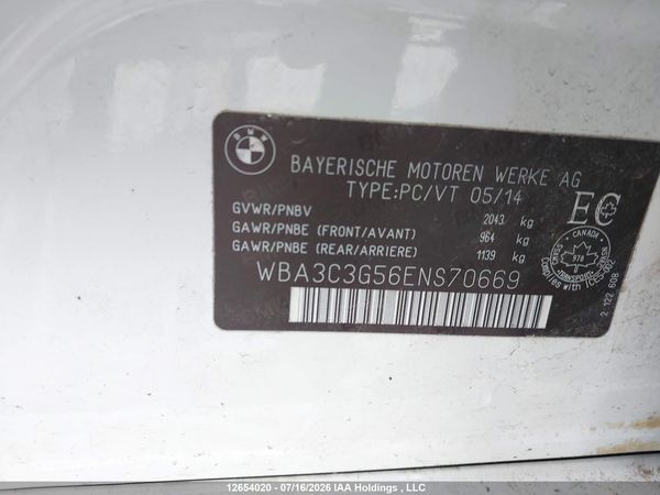 2014 BMW 320I XDRIVE