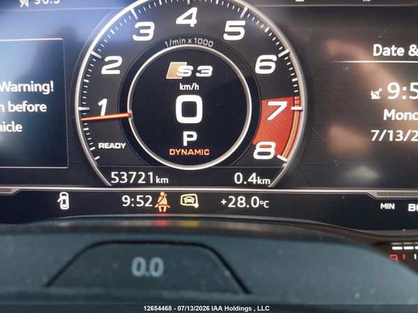 2019 AUDI S3 PRESTIGE