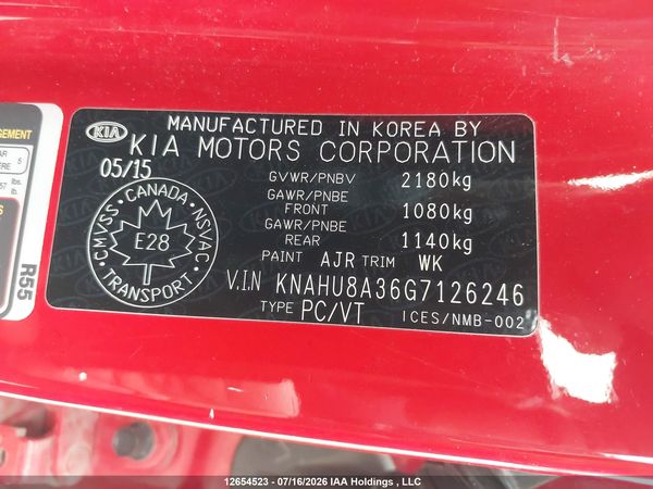 2016 KIA RONDO GLS(Middle grade)