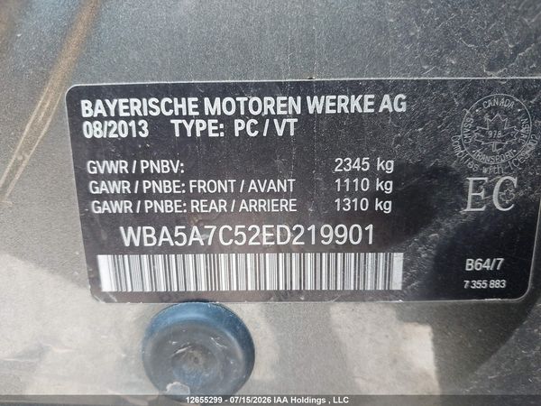 2014 BMW 528 XI