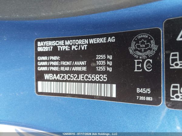 2018 BMW 430I XDRIVE