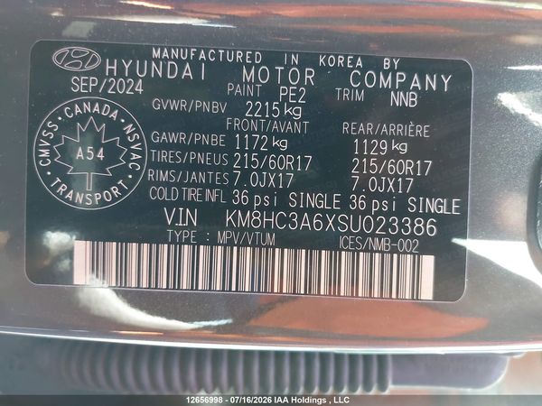 2025 HYUNDAI KONA SEL