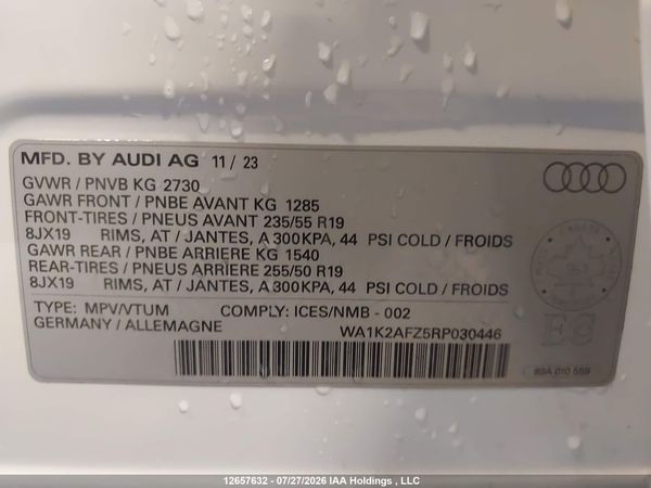 2024 AUDI Q4 E-TRON 50