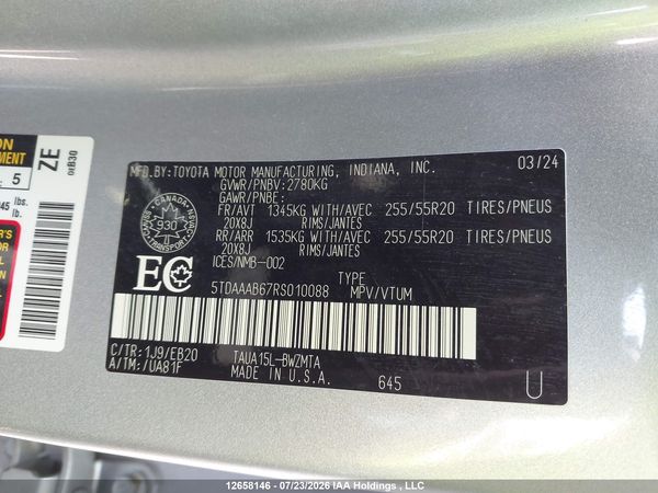 2024 LEXUS TX 350