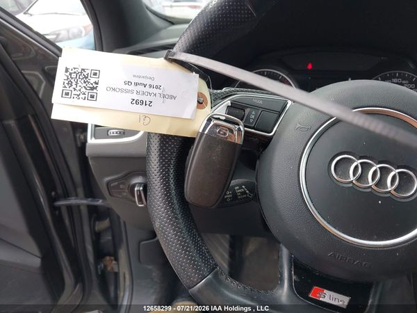 2016 AUDI Q5 PROGRESSIV/S-LINE