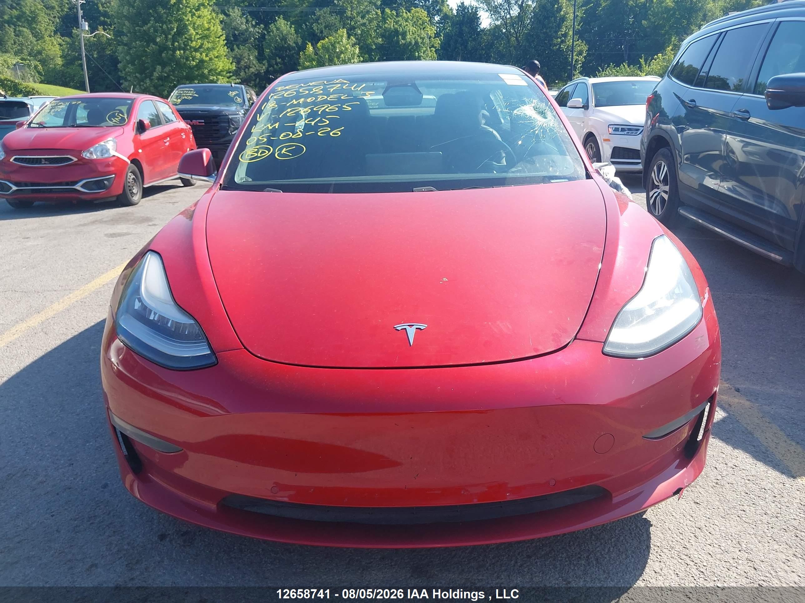 2018 TESLA MODEL 3 LONG RANGE/PERFORMANCE