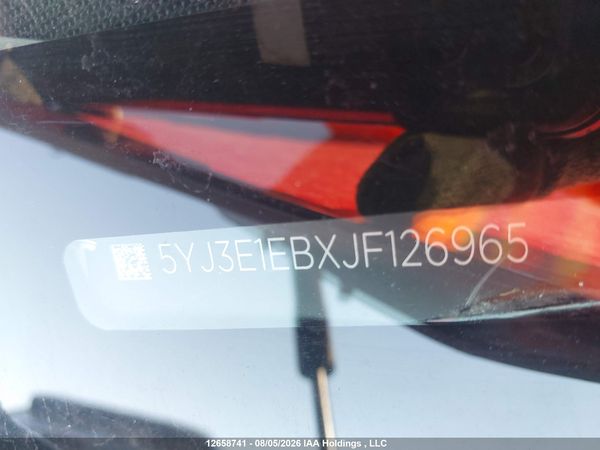 2018 TESLA MODEL 3 LONG RANGE/PERFORMANCE