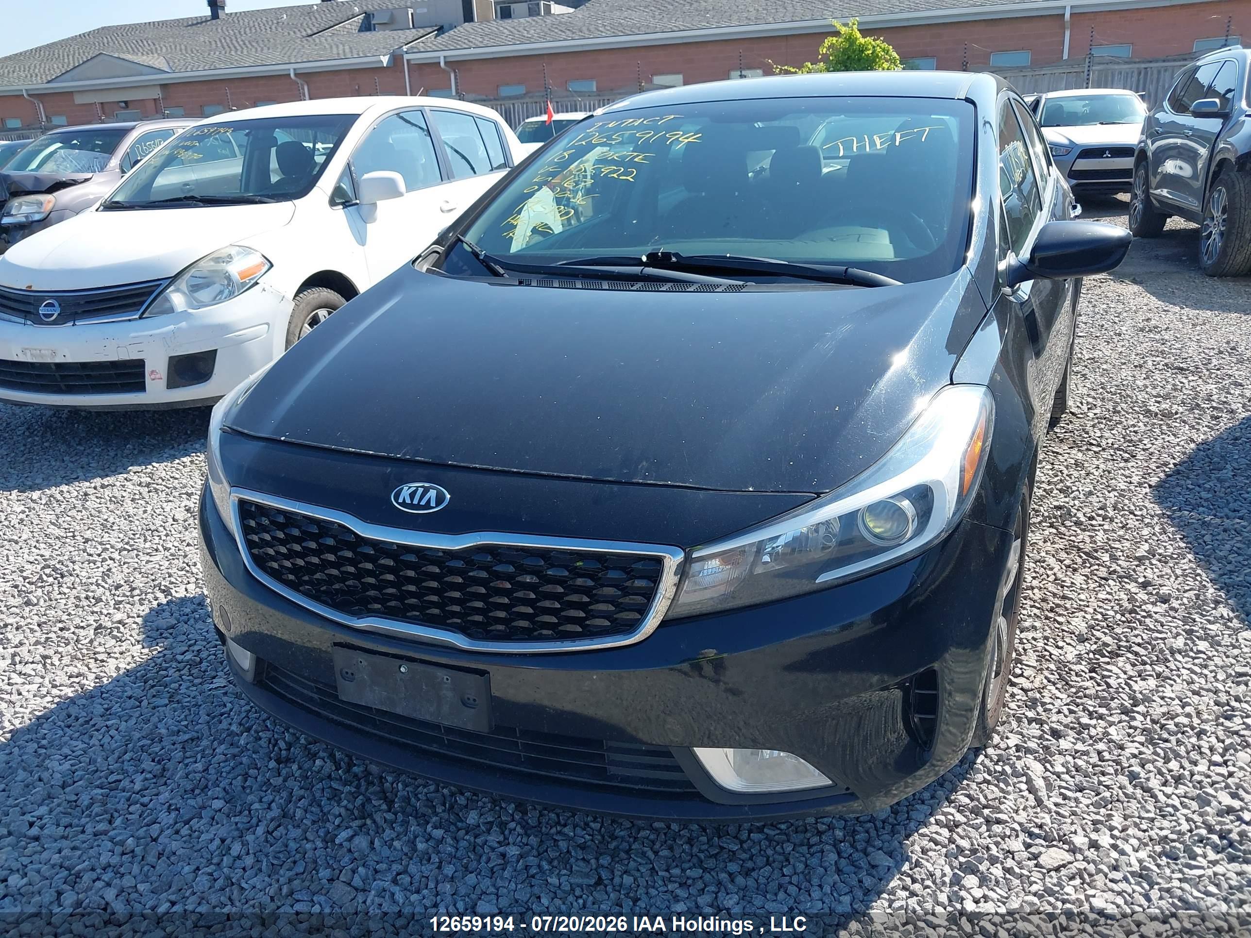 2018 KIA FORTE LX Pop,S,EX — I2