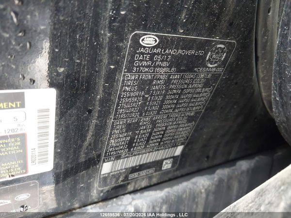 2017 LAND ROVER DISCOVERY DIESEL TD6 HSE LUXURY
