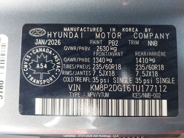 2026 HYUNDAI SANTA FE PREFERRED
