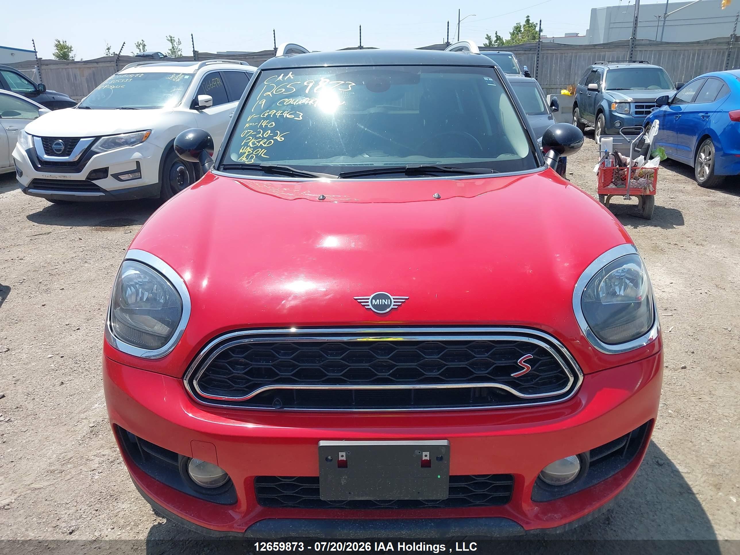 2019 MINI COOPER S COUNTRYMAN ALL4