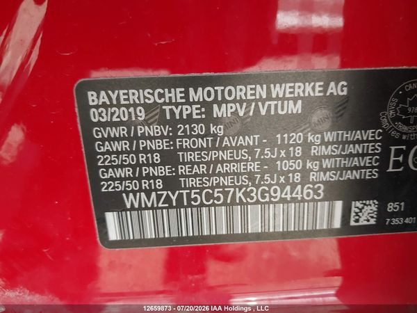 2019 MINI COOPER S COUNTRYMAN ALL4