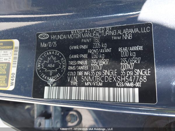 2025 HYUNDAI TUCSON SEL