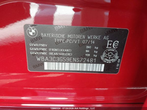 2014 BMW 320 I XDRIVE