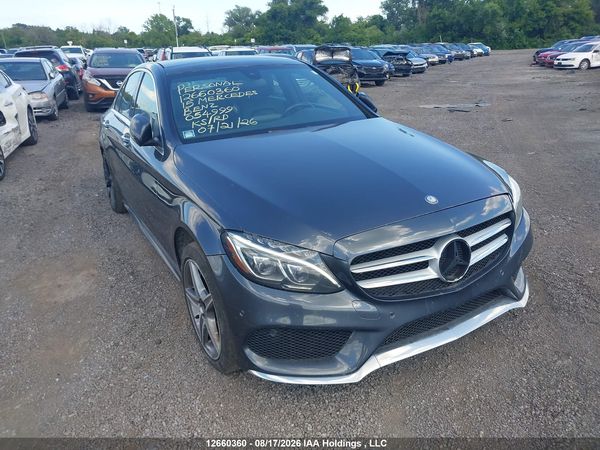 2015 MERCEDES-BENZ C 300 4MATIC
